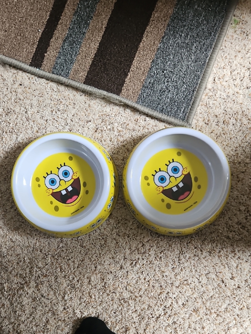 SpongeBob SquarePants Pet Bowl Set
